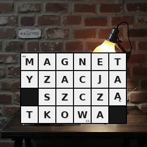 Hasło krzyżówkowe utrwalone w skałach wartości opisujące dawne pole magnetyczne ziemi których porównanie z orientacją pola współczesnego umożliwia wyciąganie wniosków o zmianach ziemskiego pola magnetycznego - magnetyzacja szczątkowa – rozwiązanie, synonimy, podpowiedzi i definicje krzyżówkowe